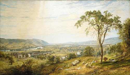 Jasper Francis Cropsey The Valley of Wyoming